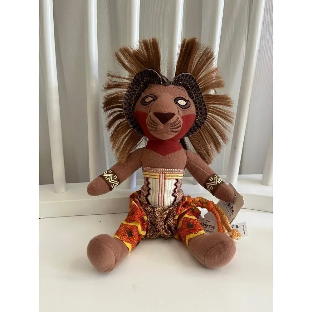 Lion King Broadway Musical Simba Stuffed Animal